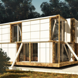 Construcción sostenible adaptada en casas prefabricadas
